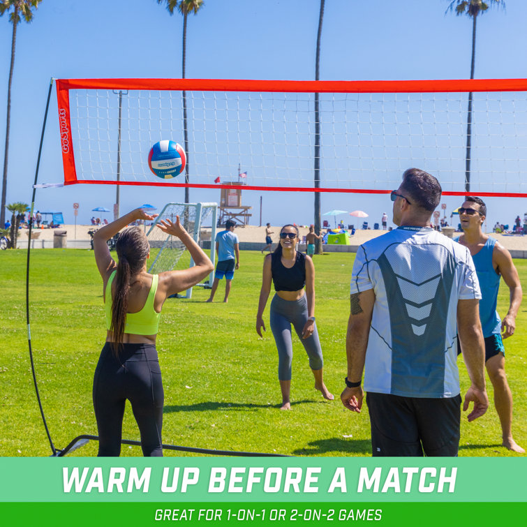 Gosports 12 Ft Freestanding Volleyball Training Net For Indoor Our